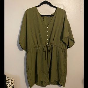 3XL Green Shein Romper